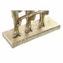 Figura Decorativa DKD Home Decor FZ-91957 Cinzento Dourado Resina Retangular Colonial Moderno Macaco 23 x 9,5 x 24 cm de DKD ...