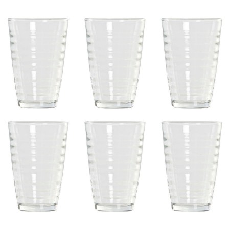 Set di Bicchieri DKD Home Decor 8424001836048 Trasparente Cristallo 300 ml (6 pcs) | Tienda24 - Global Online Shop Tienda24.eu