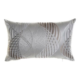 Coussin DKD Home Decor 8424001759385 Gris Carré de DKD Home Decor, Coussins - Réf : S3017138, Prix : 8,55 €, Remise : %