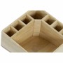 Organiser DKD Home Decor AS-173356 Multicolour Natural Wood Bamboo 14 x 14 x 7 cm by DKD Home Decor, Materials, desk organise...