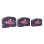 Jogo de Caixas Decorativas DKD Home Decor Metal Cartão Infantil 28 x 9,5 x 20 cm de DKD Home Decor, Caixas - Ref: S3017598, P...