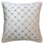 Cojín DKD Home Decor 8424001850327 Gris 45 x 10 x 45 cm Blanco Rombos de DKD Home Decor, Cojines - Ref: S3017669, Precio: 21,...