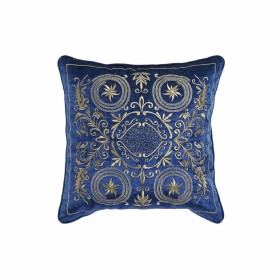 Almofada DKD Home Decor 8424001850341 Azul Dourado 45 x 10 x 45 cm de DKD Home Decor, Almofadas - Ref: S3017671, Preço: 21,90...