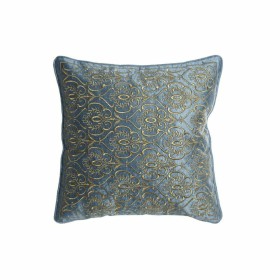 Cojín DKD Home Decor 8424001850389 Azul Dorado 45 x 10 x 45 cm de DKD Home Decor, Cojines - Ref: S3017675, Precio: 20,00 €, D...