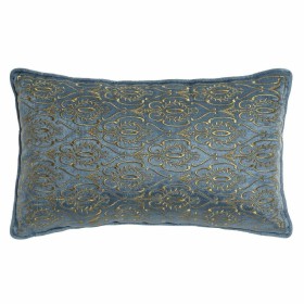 Almofada DKD Home Decor 8424001850396 Azul Dourado 50 x 10 x 30 cm de DKD Home Decor, Almofadas - Ref: S3017676, Preço: 21,55...