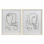 Cadre DKD Home Decor Abstrait Moderne (55 x 2 x 70 cm) (2 Unités) de DKD Home Decor, Impressions sur toile - Réf : S3017734, ...