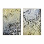 Pintura DKD Home Decor Abstrato 60 x 3 x 90 cm Moderno Lacado (2 Unidades) | Tienda24 - Global Online Shop Tienda24.eu