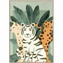 Cuadro DKD Home Decor 83 x 4,5 x 123 cm Tropical Animales (2 Unidades) de DKD Home Decor, Impresiones sobre lienzo - Ref: S30...