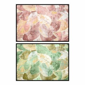 Cadre DKD Home Decor 99,5 x 3,5 x 99,5 cm Abstrait Moderne (2 Unités) | Tienda24 - Global Online Shop Tienda24.eu