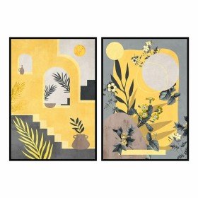 Quadro DKD Home Decor Astratto 60 x 3 x 80 cm Loft (4 Pezzi) | Tienda24 - Global Online Shop Tienda24.eu