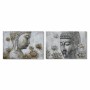 Bild DKD Home Decor 120 x 2,8 x 80 cm Buddha Orientalisch (2 Stück) von DKD Home Decor, Leinwanddrucke - Ref: S3018041, Preis...