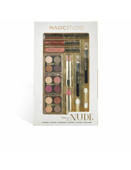 Set de Maquillage IDC Institute Nude 12 Pièces | Tienda24 Tienda24.eu