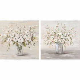 Quadro DKD Home Decor 60 x 4 x 120 cm Fiori Shabby Chic (2 Unità) | Tienda24 - Global Online Shop Tienda24.eu