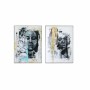 Quadro DKD Home Decor 60 x 3,5 x 80 cm Coloniale Africana (2 Unità) di DKD Home Decor, Stampe e quadri su tela - Rif: S301824...