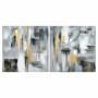 Cuadro DKD Home Decor Abstracto 80 x 3 x 80 cm Loft (2 Unidades) de DKD Home Decor, Impresiones sobre lienzo - Ref: S3018266,...