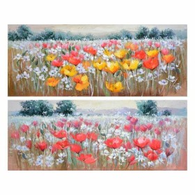 Painting DKD Home Decor 150 x 3 x 60 cm Shabby Chic (2 Units) by DKD Home Decor, Prints on Canvas - Ref: S3018310, Price: 84,...