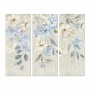 Cuadro DKD Home Decor Flores 55 x 3 x 135 cm Shabby Chic (3 Piezas) de DKD Home Decor, Impresiones sobre lienzo - Ref: S30184...