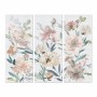 Pintura DKD Home Decor Bloemen 55 x 3 x 135 cm Shabby Chic (3 Peças) de DKD Home Decor, Impressões sobre tela - Ref: S3018418...