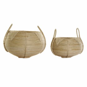 Basket set Privilege  3 Pieces wicker 17 cm (3 Pieces) (4 Units) | Tienda24 - Global Online Shop Tienda24.eu