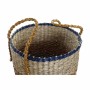 Conjunto de Cestas DKD Home Decor Laranja Verde Zostera marina (35 x 22 x 46 cm) (2 pcs) de DKD Home Decor, Caixas e baús de ...