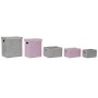 Set de basket DKD Home Decor polypropylène (42 x 33 x 50 cm) (5 pcs) de DKD Home Decor, Boîtes et coffres de rangement - Réf ...