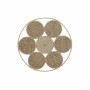 Decoración de Pared DKD Home Decor 45,5 x 2 x 45,5 cm Natural | Tienda24 - Global Online Shop Tienda24.eu