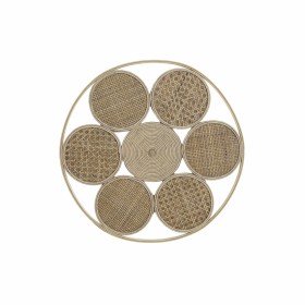 Decoración de Pared DKD Home Decor 45,5 x 2 x 45,5 cm Natural de DKD Home Decor, Adornos - Ref: S3018909, Precio: 31,13 €, De...