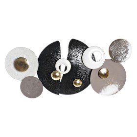 Décoration murale DKD Home Decor Blanc Noir Multicouleur Abstrait Moderne 119 x 8,3 x 56 cm de DKD Home Decor, Objets de déco...