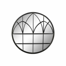 Miroir mural DKD Home Decor Noir Métal (76 x 4 x 76 cm) de DKD Home Decor, Miroirs muraux - Réf : S3019196, Prix : 82,70 €, R...