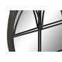 Miroir mural DKD Home Decor Noir Métal (76 x 4 x 76 cm) de DKD Home Decor, Miroirs muraux - Réf : S3019196, Prix : 82,70 €, R...