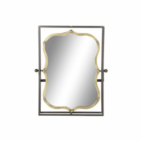 Wall mirror White Metal Crystal Window 90 x 90 x 2 cm | Tienda24 - Global Online Shop Tienda24.eu