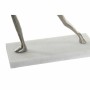 Figura Decorativa DKD Home Decor 8424001857883 43 x 10 x 37 cm Prateado Branco (2 Unidades) de DKD Home Decor, Adornos - Ref:...