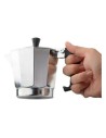 Cafetera Italiana Haeger Moka Aluminio | Tienda24 Tienda24.eu