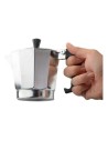 Italian Coffee Pot Haeger Moka Aluminium | Tienda24 Tienda24.eu