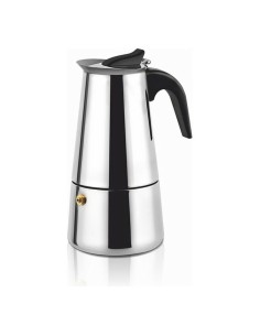 Cafeteira Italiana Monix M630006 Prata 6 Copos Aço inoxidável | Tienda24 Tienda24.eu