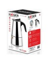 Cafetera Italiana Haeger Moka Acero Inoxidable 18/10 | Tienda24 Tienda24.eu