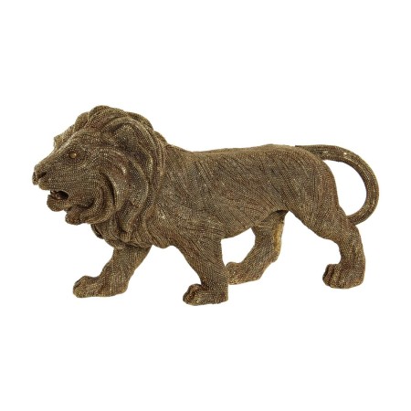 Figurine Décorative DKD Home Decor Doré Colonial Lion 30 x 9,4 x 16,7 cm de DKD Home Decor, Objets de décoration - Réf : S301...