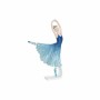 Figura Decorativa DKD Home Decor Azul Romântico Bailarina Ballet 13 x 6 x 23 cm de DKD Home Decor, Adornos - Ref: S3019664, P...