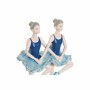 Figura Decorativa DKD Home Decor Azul Romántico Bailarina Ballet 14 x 7,5 x 21,5 cm de DKD Home Decor, Adornos - Ref: S301966...