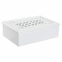 Caja-Joyero DKD Home Decor Relojes 29 x 20 x 9,5 cm Cristal Lila Blanco Madera MDF de DKD Home Decor, Organizadores de joyas ...