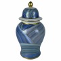 Vase DKD Home Decor Porzellan Blau Gold Moderne (17 x 17 x 31 cm) von DKD Home Decor, Vasen - Ref: S3020465, Preis: 40,38 €, ...