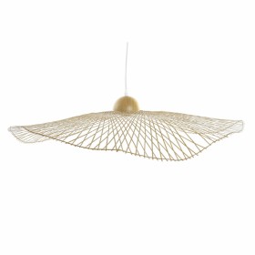 Candeeiro de teto DKD Home Decor Bambu Chapéu de Praia (88 x 88 x 17 cm) de DKD Home Decor, Iluminação suspensa - Ref: S30206...