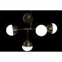 Deckenlampe DKD Home Decor LA-164658 Kristall Gold Metall (74 x 52 x 168 cm) von DKD Home Decor, Hänge- & Pendelleuchten - Re...