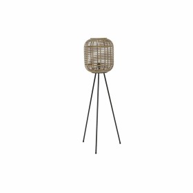 Lampadaire DKD Home Decor 31 x 31 x 116 cm Naturel Noir Métal Bambou 220 V 40 W de DKD Home Decor, Lampadaires - Réf : S30206...