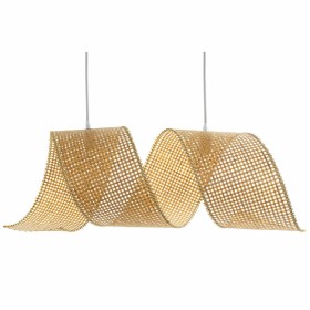 Candeeiro de teto DKD Home Decor Marrom claro Madeira Bambu 50 W 220 V 80 x 30 x 30 cm de DKD Home Decor, Iluminação suspensa...