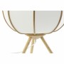 Lámpara de mesa DKD Home Decor 34 x 34 x 33 cm Natural Blanco Bambú 220 V 50 W de DKD Home Decor, Lámparas de mesa y mesilla ...