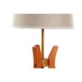 Tischlampe DKD Home Decor Braun Beige Polyester Holz 220 V 50 W | Tienda24 - Global Online Shop Tienda24.eu