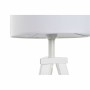 Lámpara de mesa DKD Home Decor 8424001807918 Madera Blanco 220 V 50 W 30 x 30 x 72 cm de DKD Home Decor, Lámparas de mesa y m...