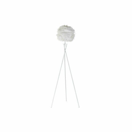 Floor Lamp DKD Home Decor Metal White Feather (40 x 40 x 150 cm) | Tienda24 - Global Online Shop Tienda24.eu