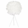 Lâmpada de mesa DKD Home Decor Branco Metal Pluma (42 x 42 x 60 cm) de DKD Home Decor, Candeeiros de mesa e de cabeceira - Re...